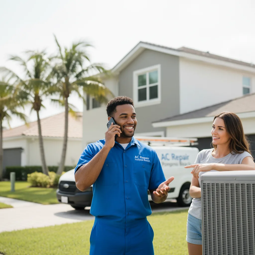 AC Repair Pompano Beach customer support in Fraser